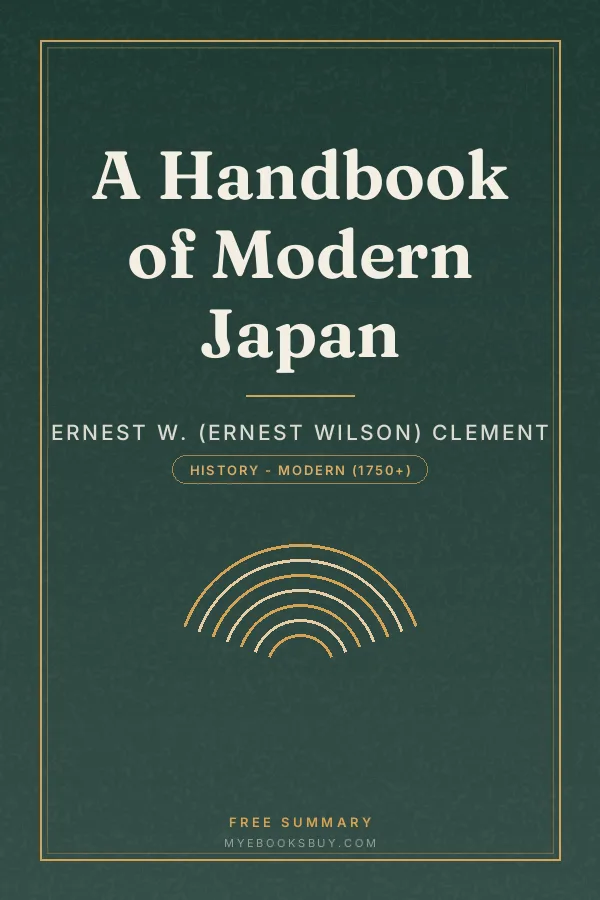 Cover of A Handbook of Modern Japan