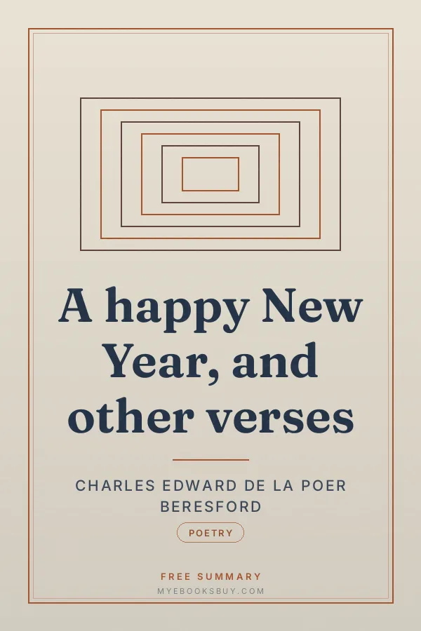 Cover of A happy New Year, and other verses