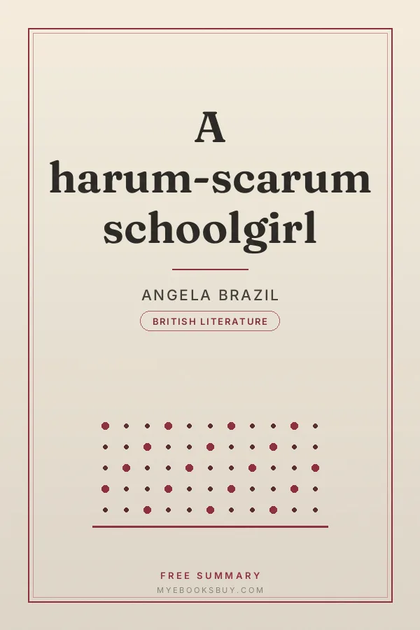Cover of A harum-scarum schoolgirl