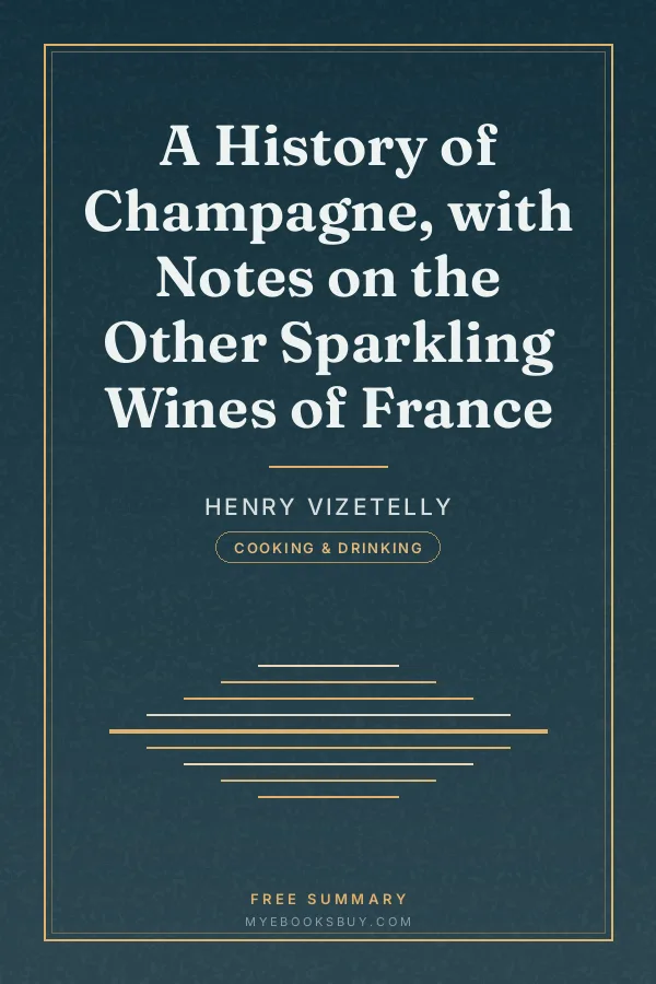 Cover of A History of Champagne, with Notes on the Other Sparkling Wines of France