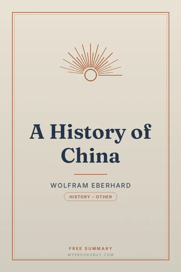 Cover of A History of China