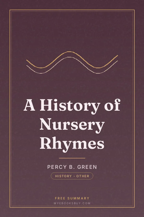 Cover of A History of Nursery Rhymes