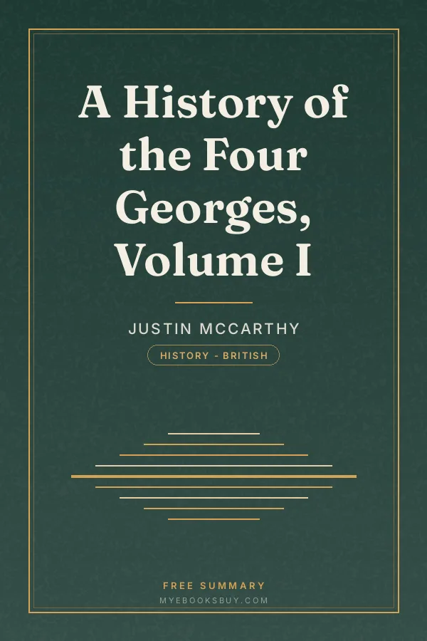 Cover of A History of the Four Georges, Volume I