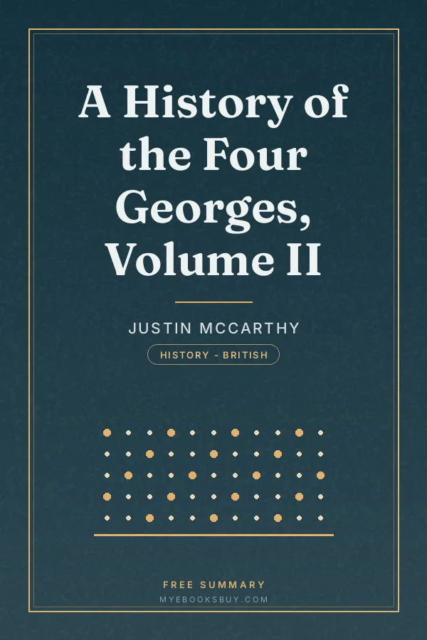 Cover of A History of the Four Georges, Volume II