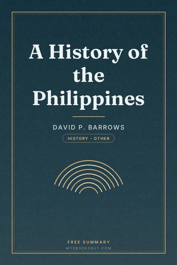Cover of A History of the Philippines