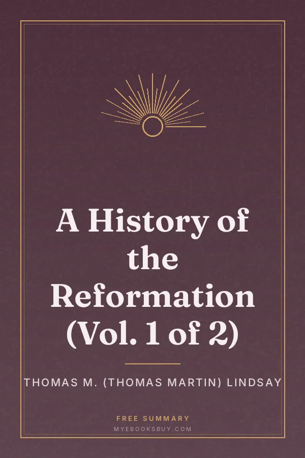 Cover of A History of the Reformation (Vol. 1 of 2)