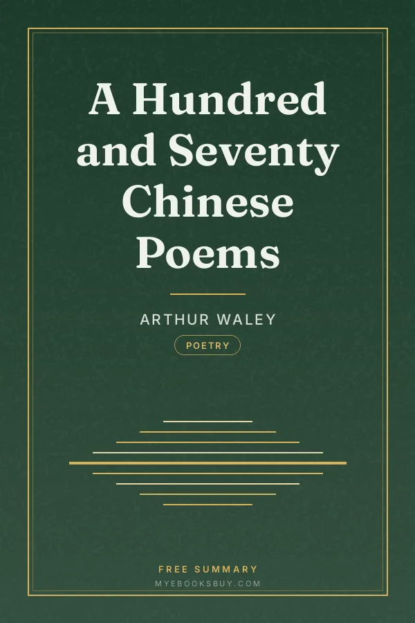Cover of A Hundred and Seventy Chinese Poems