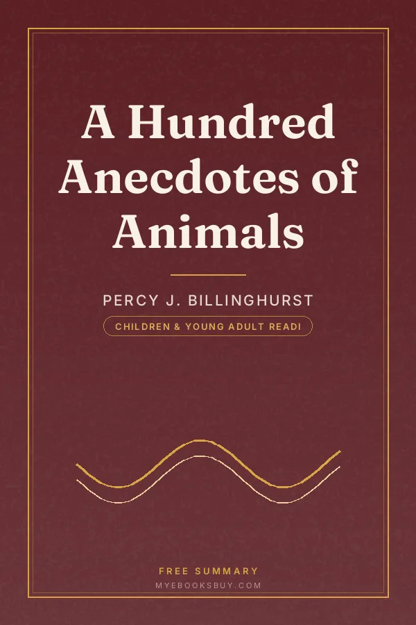 Cover of A Hundred Anecdotes of Animals