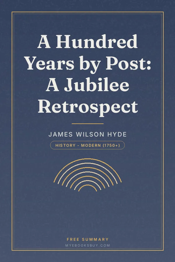 Cover of A Hundred Years by Post: A Jubilee Retrospect