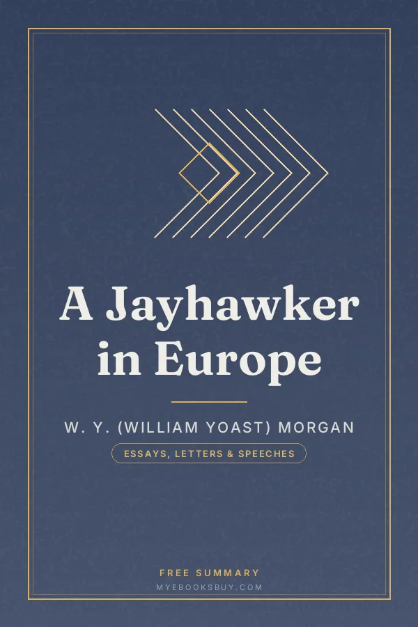 Cover of A Jayhawker in Europe