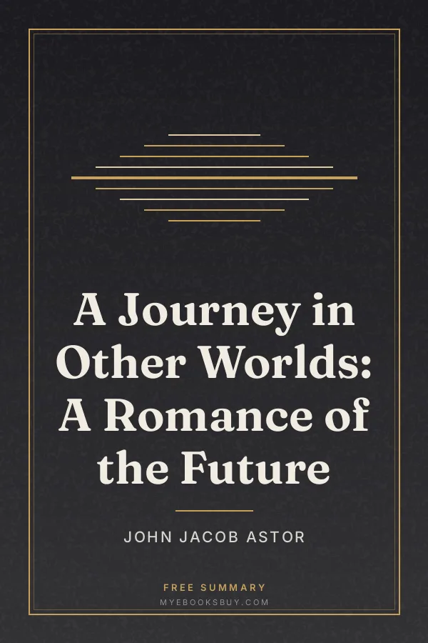 Cover of A Journey in Other Worlds: A Romance of the Future