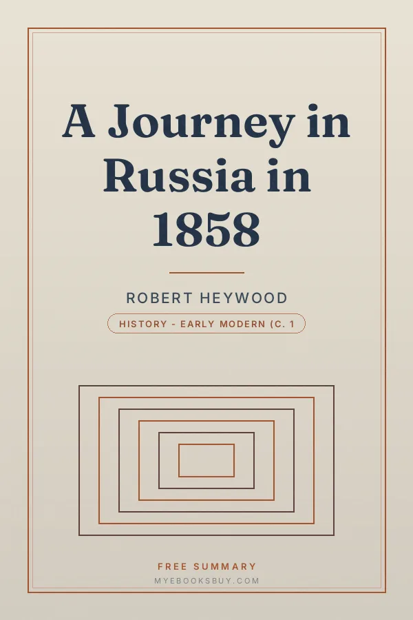 Cover of A Journey in Russia in 1858