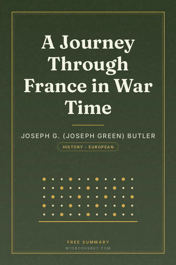 Cover of A Journey Through France in War Time