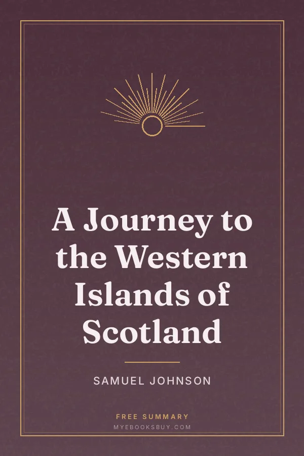 Cover of A Journey to the Western Islands of Scotland