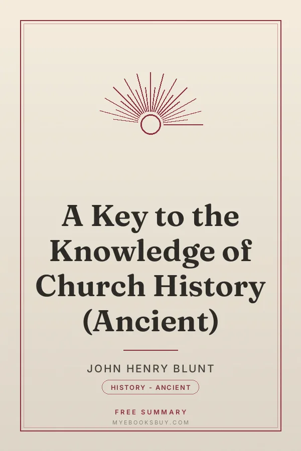 Cover of A Key to the Knowledge of Church History (Ancient)