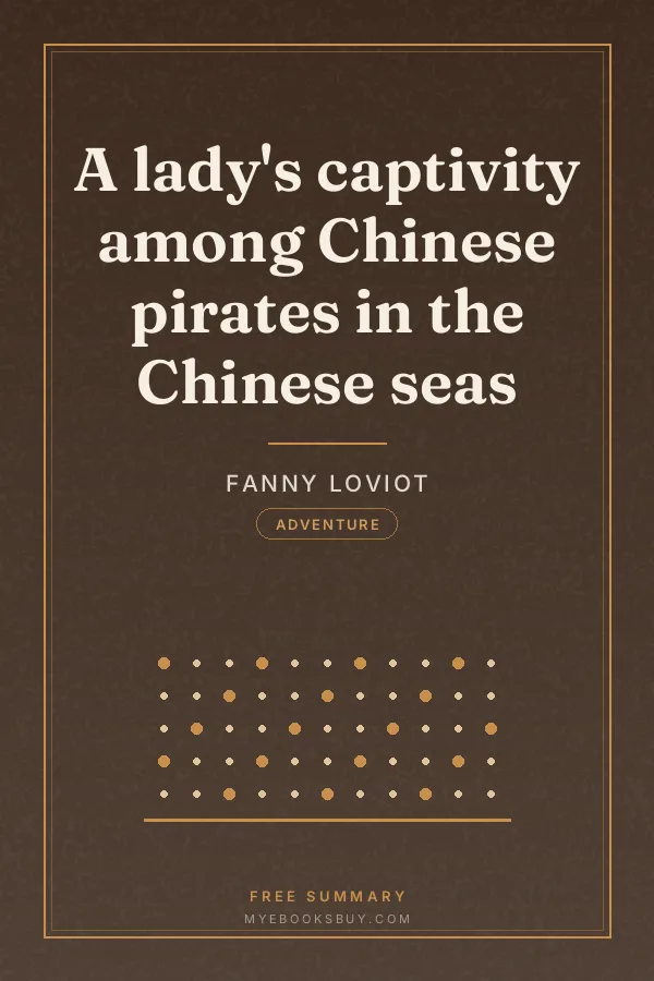 Cover of A lady's captivity among Chinese pirates in the Chinese seas