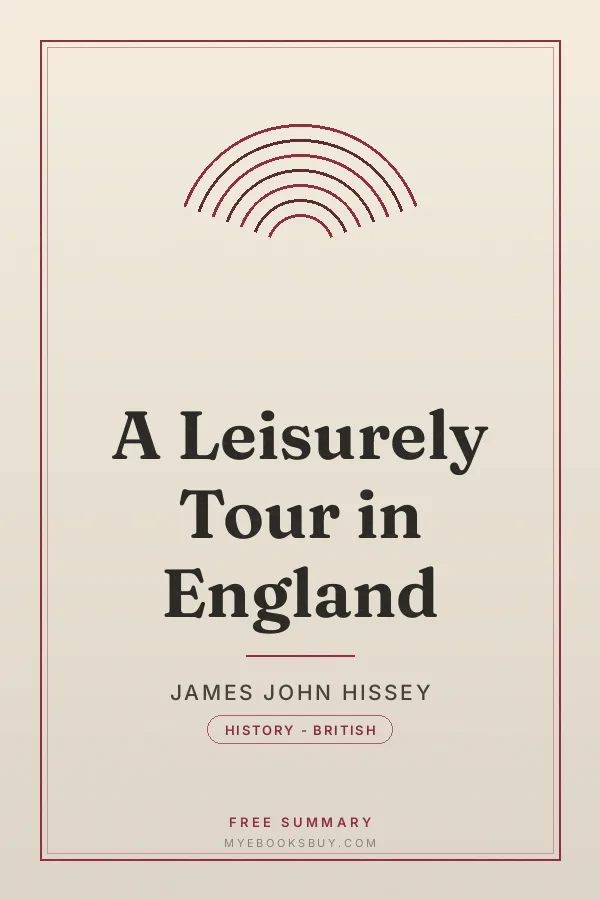 Cover of A Leisurely Tour in England