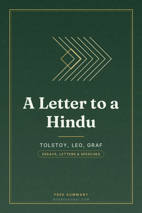 Cover of A Letter to a Hindu
