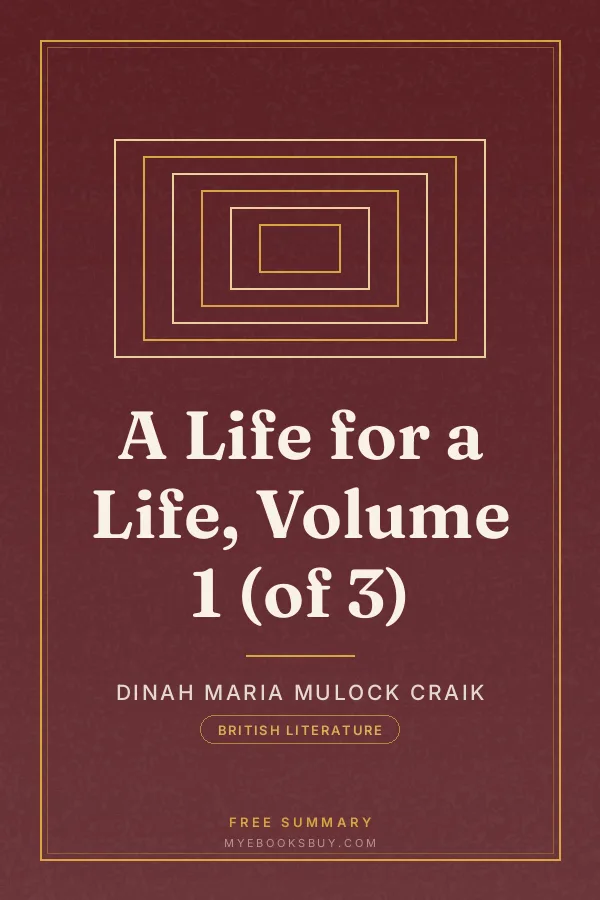 Cover of A Life for a Life, Volume 1 (of 3)