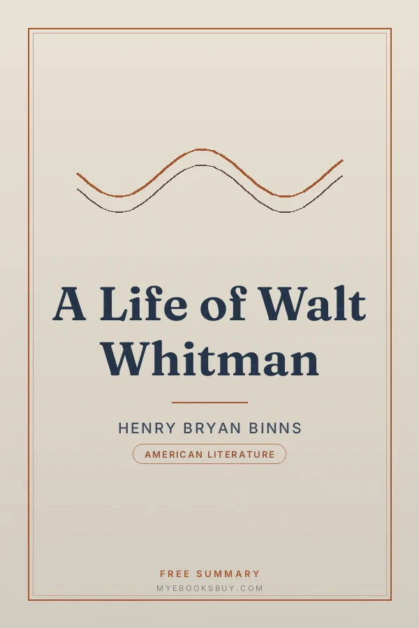 Cover of A Life of Walt Whitman