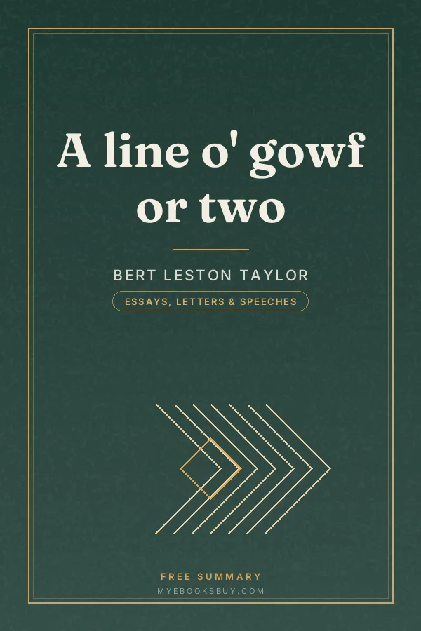 Cover of A line o' gowf or two