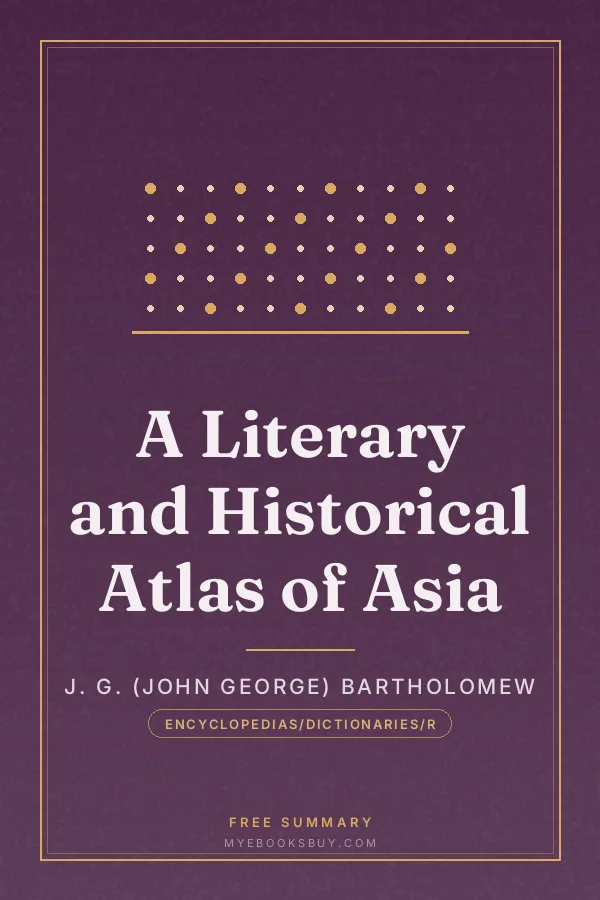 Cover of A Literary and Historical Atlas of Asia