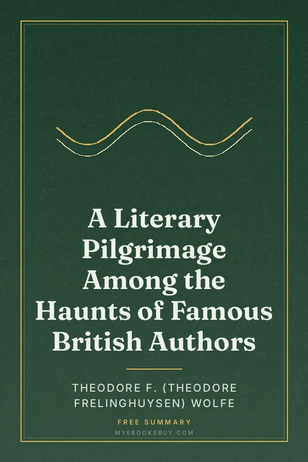 Cover of A Literary Pilgrimage Among the Haunts of Famous British Authors