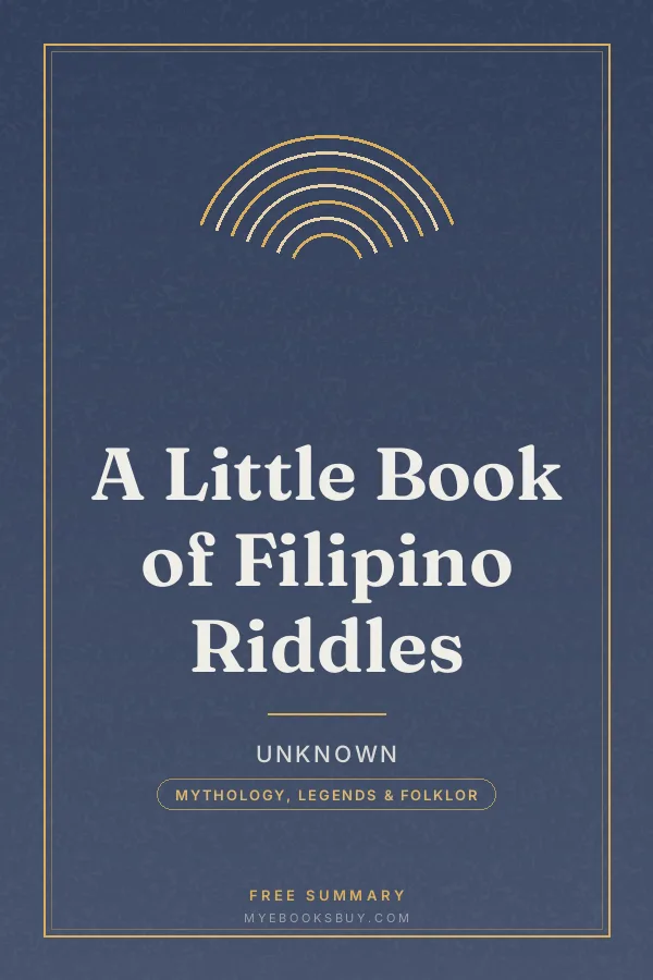 Cover of A Little Book of Filipino Riddles