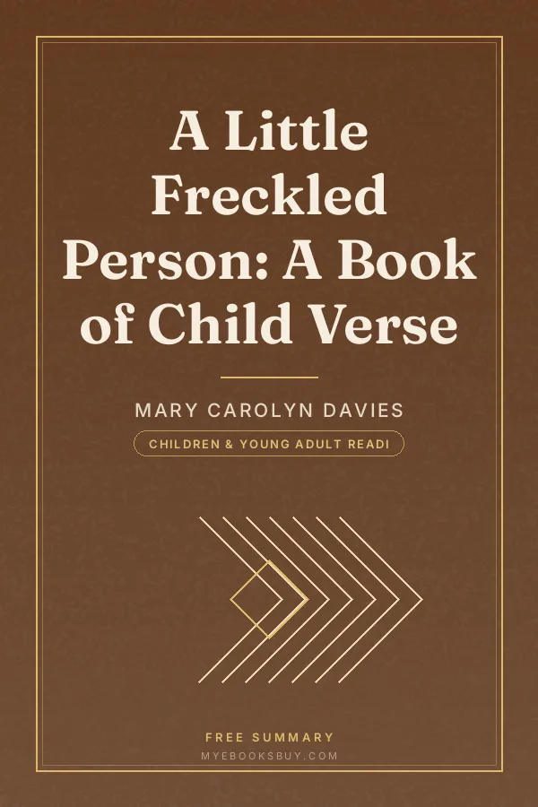 Cover of A Little Freckled Person: A Book of Child Verse