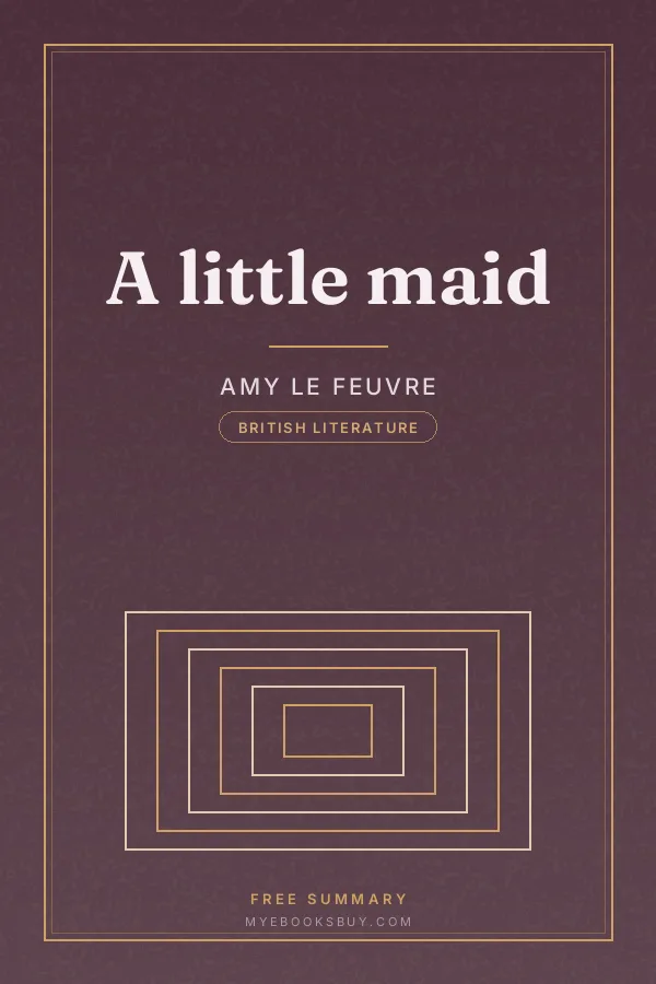 Cover of A little maid