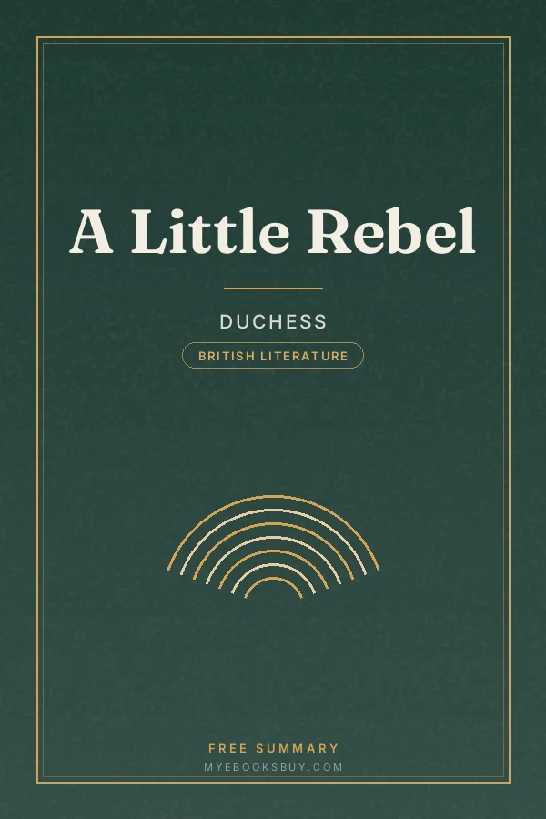 Cover of A Little Rebel