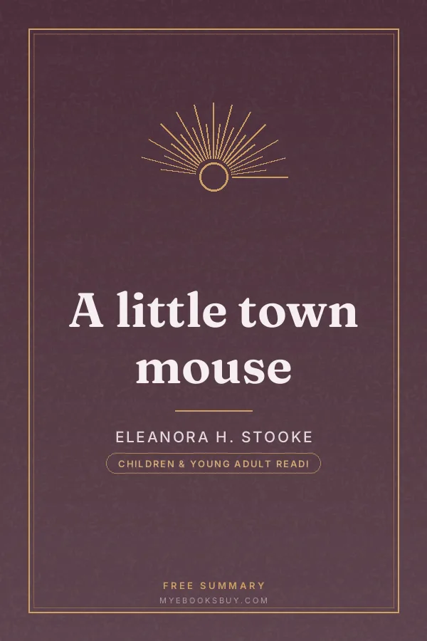 Cover of A little town mouse