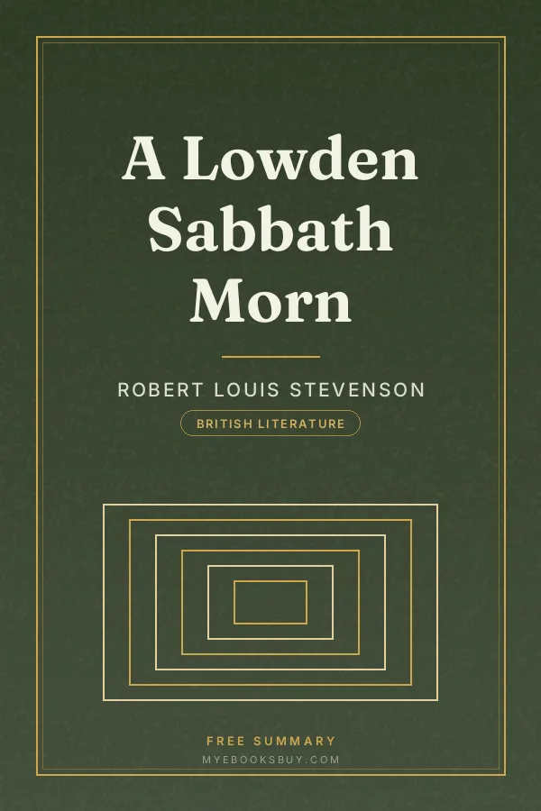 Cover of A Lowden Sabbath Morn