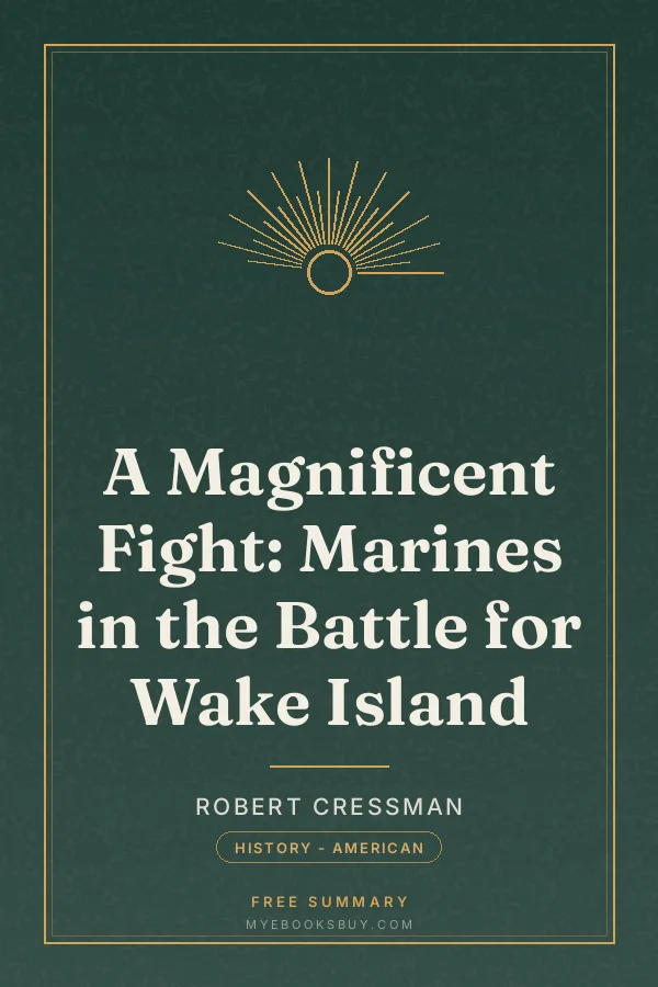 Cover of A Magnificent Fight: Marines in the Battle for Wake Island