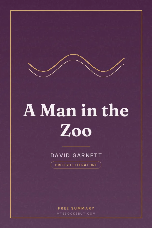 Cover of A Man in the Zoo