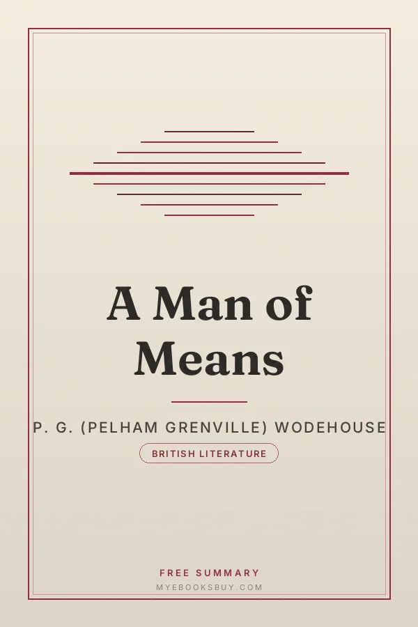 Cover of A Man of Means