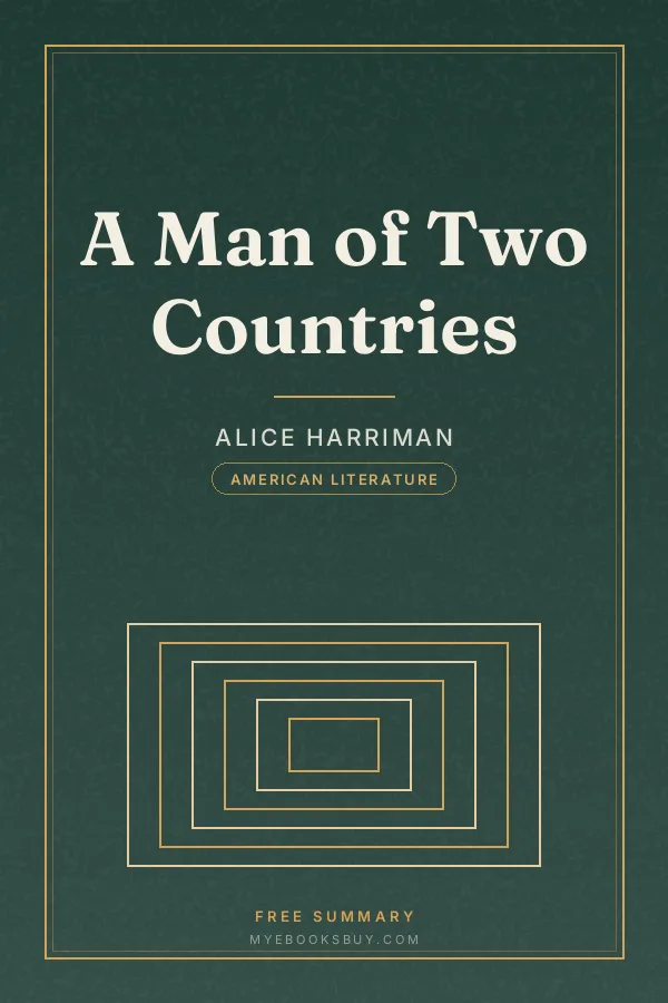 Cover of A Man of Two Countries