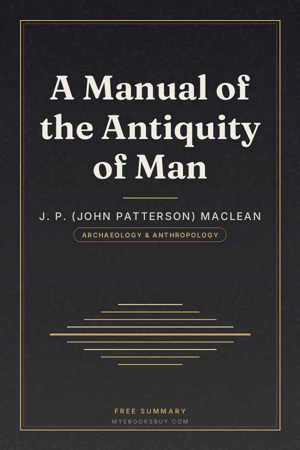 Cover of A Manual of the Antiquity of Man