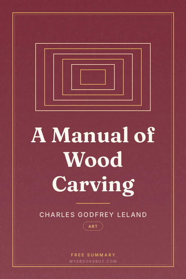 Cover of A Manual of Wood Carving