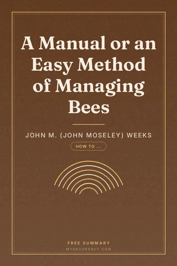 Cover of A Manual or an Easy Method of Managing Bees