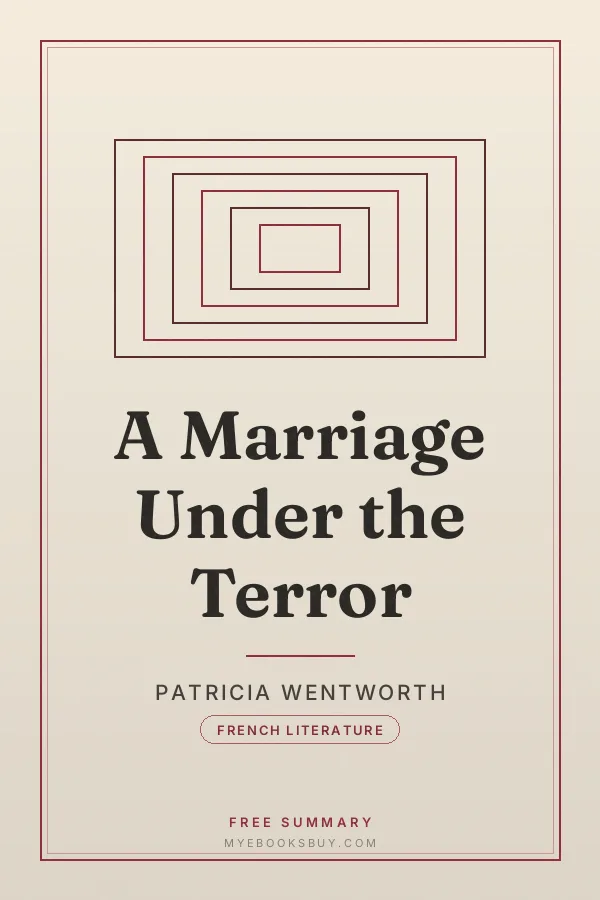 Cover of A Marriage Under the Terror