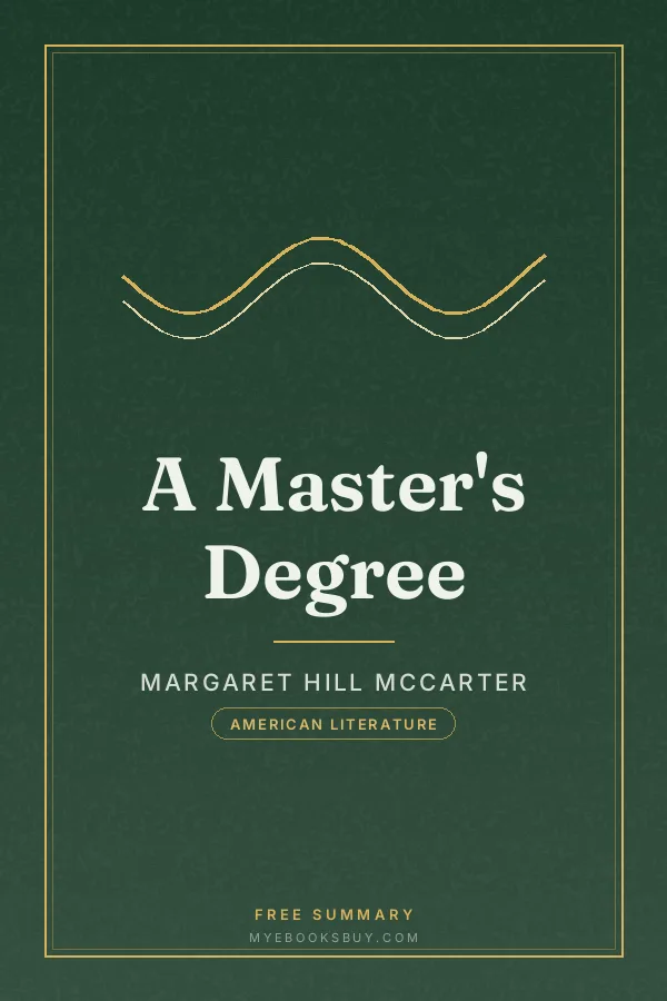 Cover of A Master's Degree