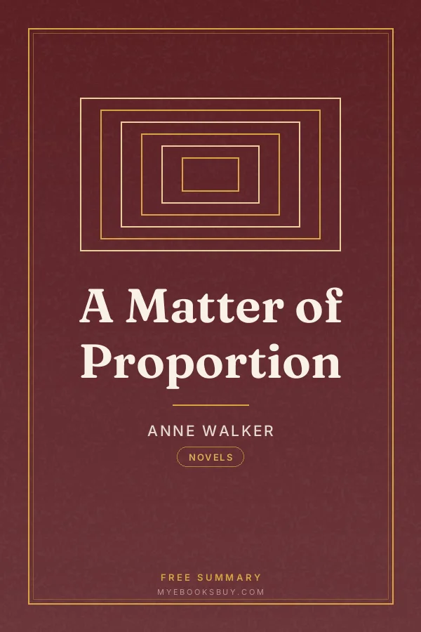 Cover of A Matter of Proportion