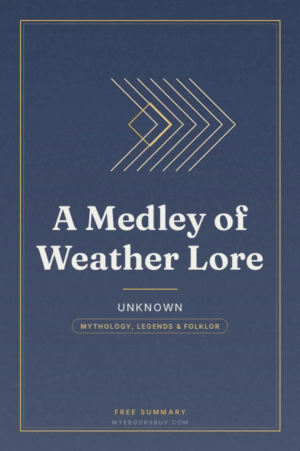 Cover of A Medley of Weather Lore