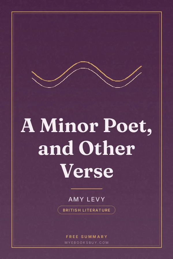 Cover of A Minor Poet, and Other Verse
