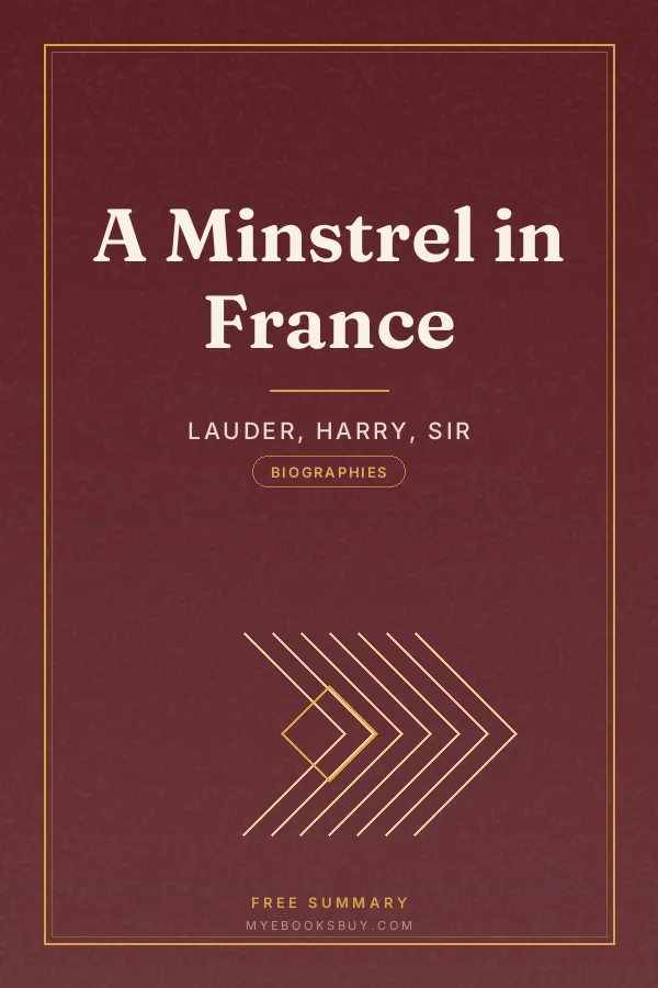 Cover of A Minstrel in France