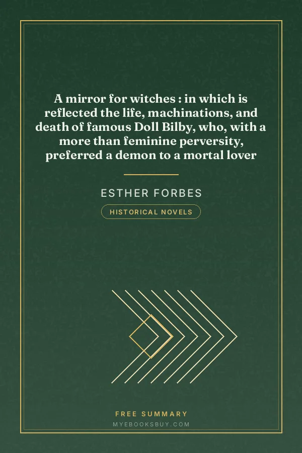 Cover of A mirror for witches : in which is reflected the life, machinations, and death of famous Doll Bilby, who, with a more than feminine perversity, preferred a demon to a mortal lover