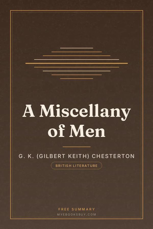 Cover of A Miscellany of Men