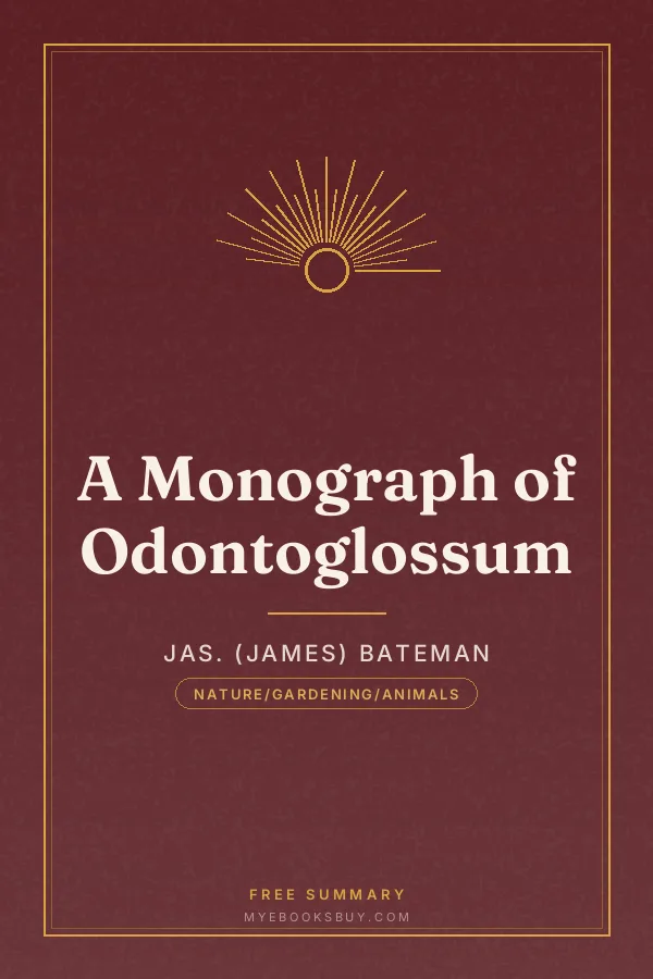 Cover of A Monograph of Odontoglossum