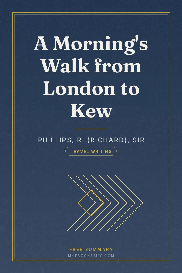 Cover of A Morning's Walk from London to Kew
